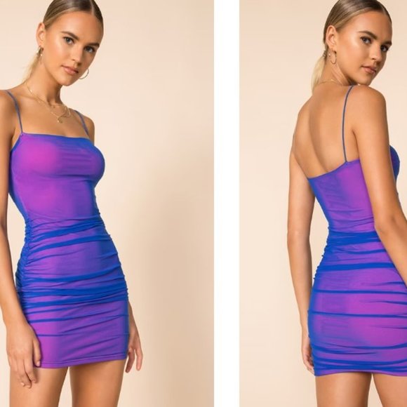 superdown Dresses & Skirts - Superdown Isa Mesh Mini Dress | NWOT Size Medium